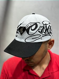 Boné Osasco Corte branco/preto