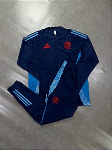 Conjunto de treino Flamengo Azul Marinho 2025