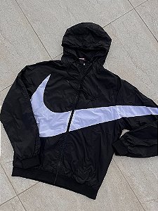 Jaqueta Corta vento Big Nike Preta