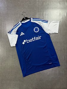 Camisa do Cruzeiro I 25 adidas Torcedor Azul