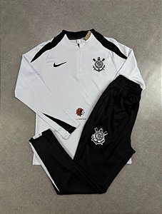 CONJUNTO DE TREINO CORINTHIANS BRANCO 2025