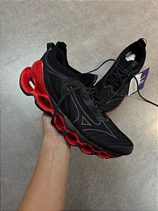 TÊNIS MIZUNO WAVE PROPHECY 14 PRETO/VERMELHO