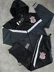 AGASALHO CORINTHIANS CINZA/PRETO 2025