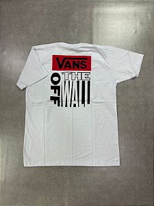 CAMISETA VANS BRANCA WALL