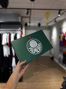 CAIXA DE PRESENTE PALMEIRAS VERDE LOGO