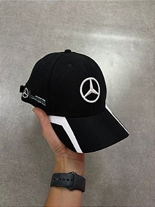 BONÉ MERCEDES AMG PRETO