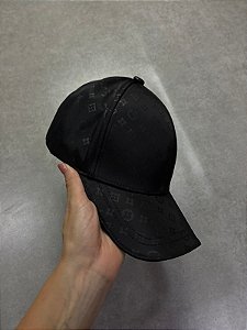 Bone LV Balck Top Acetinado Preto