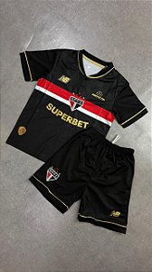 KIT INFANTIL SÃO PAULO PRETO