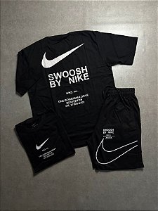 KIT VERÃO SWOOSH NIKE PRETO