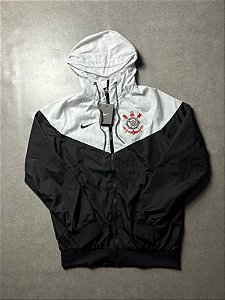 CORTA VENTO NIKE CORINTHIANS PRETO/BRANCO