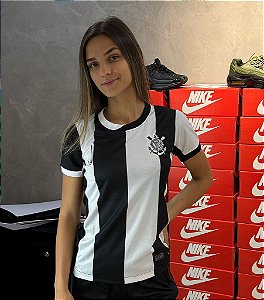 Camisa Corinthians Feminina Listrada III 2025/25