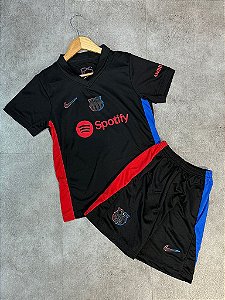 Kit infantil Barcelona Preto 2025
