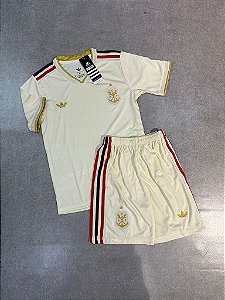 KIT INFANTIL FLAMENGO OFF WHITE 2025