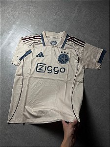 Camisa Ajax Third III 25/26 Masculina - Bege