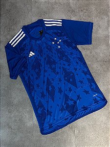 Camisa Cruzeiro I 24/25 s/n° Torcedor Adidas Masculina - Azul Royal