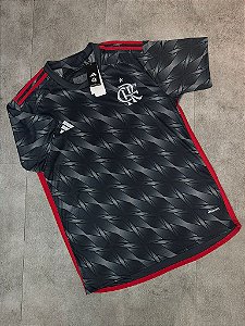 Camisa Flamengo III 24 Adidas Masculina - Cinza