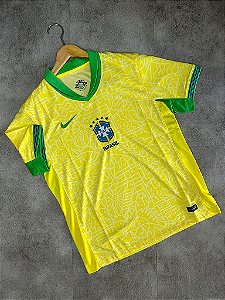 Camisa Nike Brasil I 2024/25 Torcedor Pro Masculina