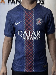 Camisa Nike Paris Saint-Germain I 2025/26 Azul Jogador