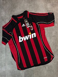 CAMISA RETRÔ MILAN 2006/2007 Listrada
