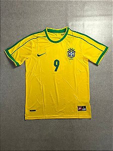 Camisa Seleção Brasil Retrô Copa De 2018