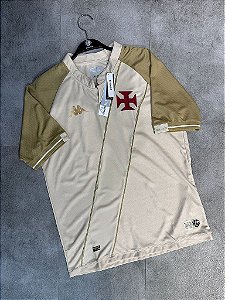 Camisa Vasco III 24/25 s/n° Kombat Jogador Kappa Masculina - Bege