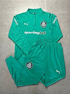 Conjunto Treino Palmeiras Verde 2026