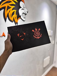 CAIXA DE PRESENTE CORINTHIANS LARANJA TOTAL 9O