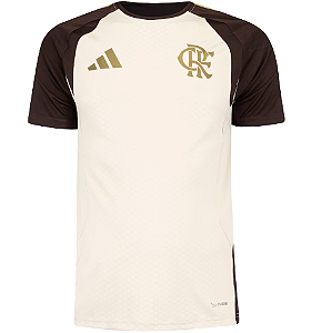 Camisa Flamengo 26/27 Treino Masculina Bege