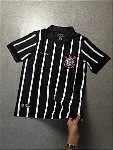 CAMISA CORINTHIANS RETRÔ POLO DOUTOR SÓCRATES 1977