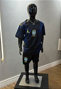 KIT INFANTIL BRASIL AZUL JORDAN 2026/27