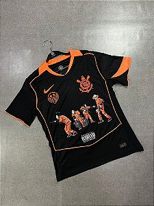 Camisa Corinthians Modelo Jogador total 90 Personalizada Racionais