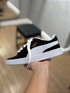 TENIS PUMA SUEDE PRETO CAMURÇA