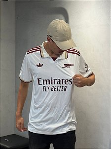 Camisa Arsenal Third 25/26 s/n Torcedor Adidas - Branco