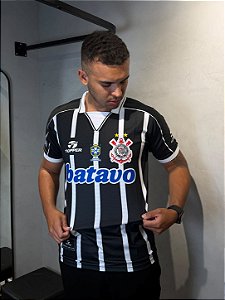 CAMISA CORINTHIANS BATAVO PRETA 1999