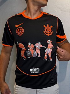 Camisa Corinthians Modelo Torcedor total 90 Personalizada
