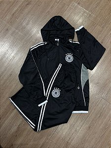 CONJUNTO AGASALHO ALEMANHA PRETO