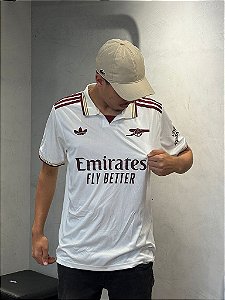 Camisa Arsenal Third 25/26 Jogador Adidas - Branco