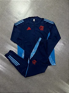 CONJUNTO DE TREINO FLAMENGO AZUL MARINHO 2025