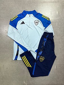 CONJUNTO DE TREINO BOCA JUNIORS AZUL