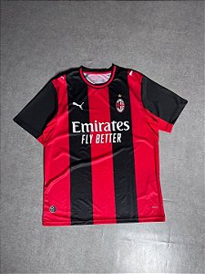 Camisa Milan Home 26/27 s/n Torcedor Puma Masculina