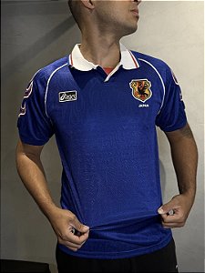 Camisa Japão I Oficial Retrô 1998 Unissex