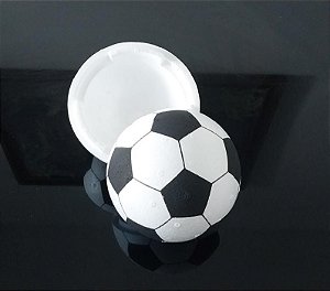 Bola de Futebol Decoração Festa Aniversario Pinhata 125mm (2 unidades)