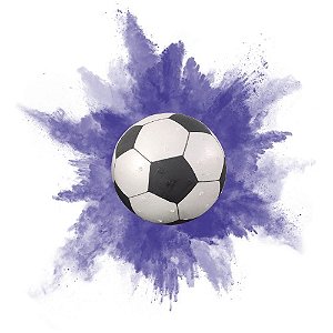 Bola Futebol para Chá Revelação 200g de Cor