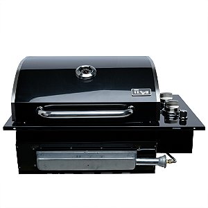 Churrasqueira A Gás Infrared De Embutir Inox 304 Cooktop BLACK