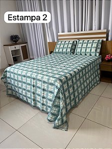 Jogo De Cama Casal Vida Bela 4 pçs