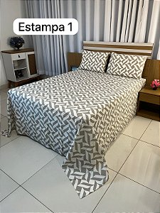 Jogo De Cama Casal Vida Bela 4 pçs
