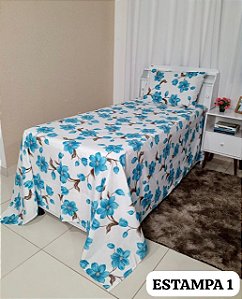 Jogo De Cama Solteiro Conforto 200 Fios 3 pçs