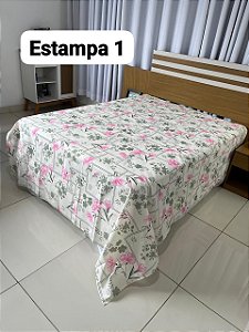 Lençol Casal Avulso Estampado Vida Bela