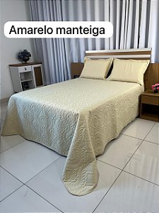 Kit Cobre-Leito Micropercal Casal Liso