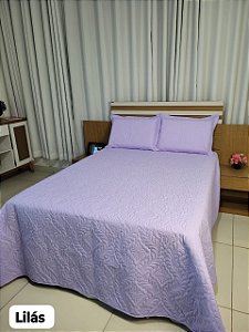 Kit Cobre-Leito Micropercal Casal Liso